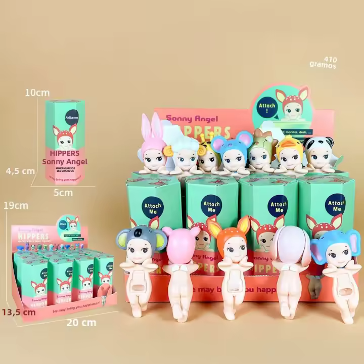 Nuevo Producto Angel De La Fiesta Muñeca De Carro Ornamento Anime Personaje Juguetes Lindo Hippie Dibujos Animados Figura De PVC - 1