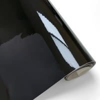 Pegatinas De Coche Glossy Black Vinilo Negro Brillante Auto Adhesivo Sin Bolitas Para Ventanas Y Espejos Accesorios De Coche Resistentes Al Agua Y Arrugas - details 1