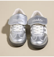 Zapatos De Entrenamiento Morales Nuevos En Plata Tenis Deportivos Casuales Con Punta Redonda Y Tirantes Delgados Para Mujer Cuero Vara Flats Chaussure Femme - details 18