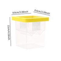 Caja De Cría De Peces Para Acuario Durable Incubador Transparente Para Guppys Y Cangrejos Caja De Isolación Para Pequeños Peces Y Alevines - details 5