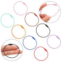 2Pcs Anillo De Conexión Para Llavero Y Pulsera De Acero Inoxidable Coloreado 50mm Accesorio DIY Hecho a Mano Para Manualidades - details 6