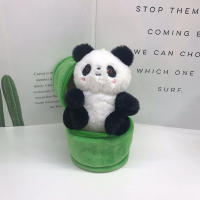 Llavero De Peluche Panda Unisex Con Tubo De Bambú Figura De Cartoon Decoración De Hogar Lindo Regalo Para Todas Las Edades - details 3