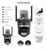 Cámara De Seguridad IP 8K 16MP WiFi Con Zoom De 8X Y Cuatro Lentes Exterior PTZ Auto Tracking Protección Inteligente CCTV - details 19