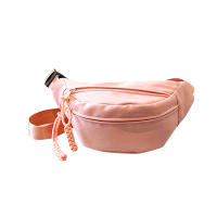 Bolsa De Cintura Para Mujer Nueva En Lona Estilo Coreano Portátil Con Cierre De Cremallera Bolsa De Hombro Y Pecho Deportiva Casual Unisex - details 22