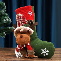 1pc Navidad Calzoncillos De 18 Pulgadas Para Escaleras Y Chimeneas Decoraciones Colgantes Para El Hogar Y Fiestas Navideñas - details 4