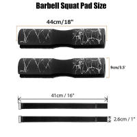 Almohadilla De Barril De Mármol Engrosada Protector De Hombro Alta Densidad Alta Elasticidad Para Squat Cubierta Protectora De Barra - details 2