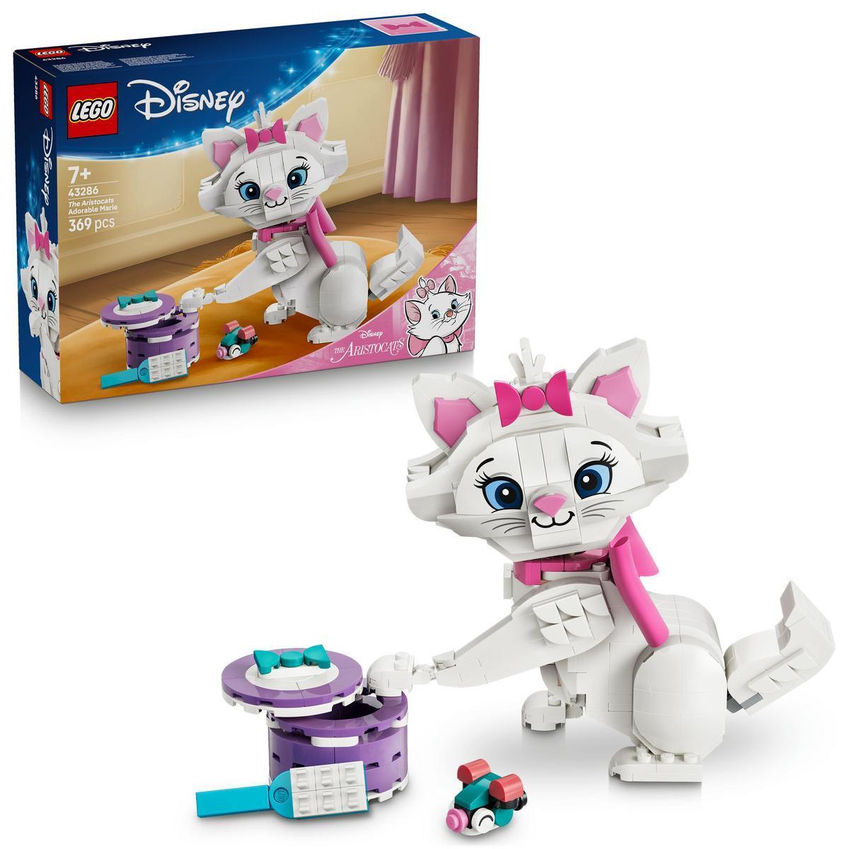 [PREVENTA] LEGO® 43286 Disney Los Aristogatos: Adorable Marie Set de Construcción para Amantes de los Gatos con Personaje Disney Articulado para Niñas y Niños de 7 Años o Más