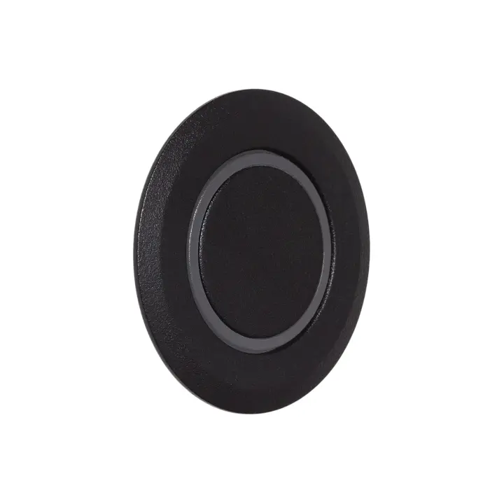 Ledkia Baliza Exterior LED 2W Empotrable Pared Circular Welly Negro - 1