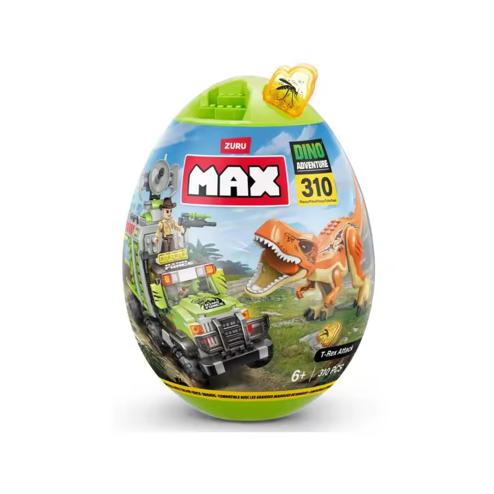 Dino Adventures Huevo Sorpresa Con 310 Piezas Sorpresas objetos divertidos gadgets Zuru - 1