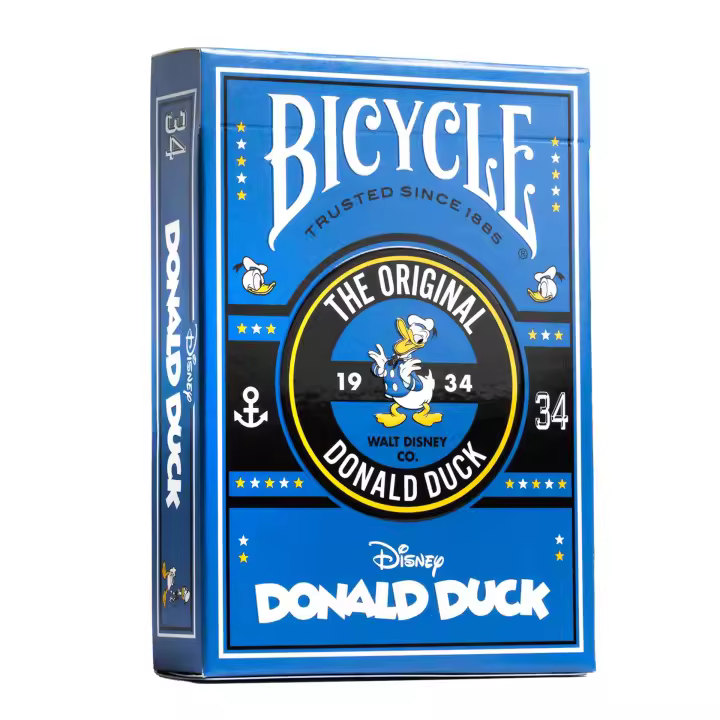 Baraja de Poker Bicycle Disney Donald Duck - Pato Donald - Especial Coleccionismo Nº 34 - 1