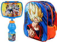 Set Mochila Infantil, Sandwichera infantil y Botella escolar - Pack Diseño Colorido | Mochila Escolar 31x25x11cm Niño Niña de 3 a 9 Años | Material Escolar - details 2
