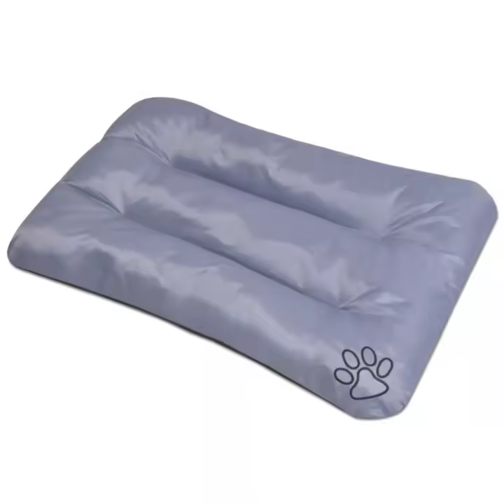vidaXL Colchón para perro tamaño XXL gris - 1