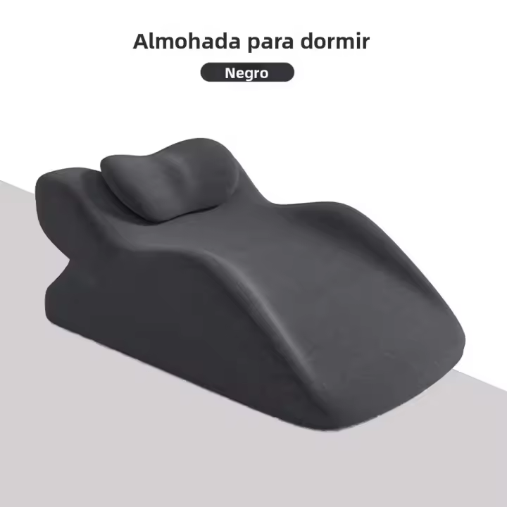Cojín Multifuncional Para Dormir Y Leer En La Cama Recubrimiento De Poliéster Y Algodón Relleno De Espuma De Memoria - 1