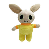 Muñeco De Peluche Cartoon Bing Rabbit 15-35cm Fnaf Bing Friends Flop Sula Elefante Panda Oso Para Niñas Animal De Peluche Relleno De Algodón PP - details 7