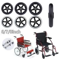 Rueda De Sustitución Para Carro De Compras Y Asiento De Ruedas Con Neumático Sólido De 6/7/8 Pulgadas Rueda De Muebles Para Viaje Y Carro De Supermercado - details 0