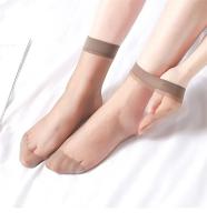 Calcetines De Nylon Ultra Delgados Y Transparentes Para Mujer Color De Piel Calcetines Cortos De Verano Para Mujer 20-100 Piezas - details 6