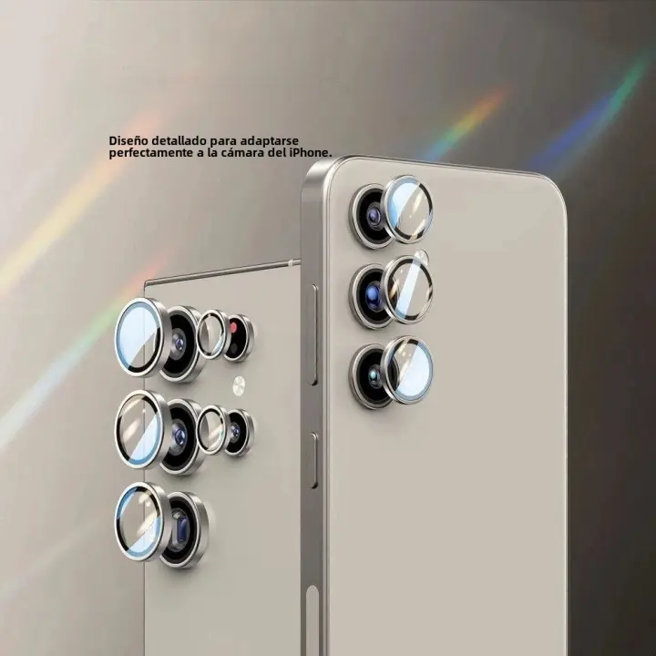  Protector De Pantalla Y Lente Para Samsung Galaxy S25 S24 plus S23 S24 Ultra S23 plus S23 Fe Vidrio Para Cámara Trasera - 1