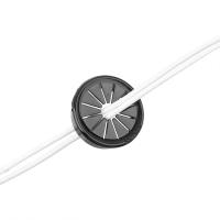 Juego De 10 Cubiertas De Cable Plásticas Para Muebles Tapa De Polvo Para Oficina Computadora Mesa Conexión De Alambre Anillo De Salida - details 6