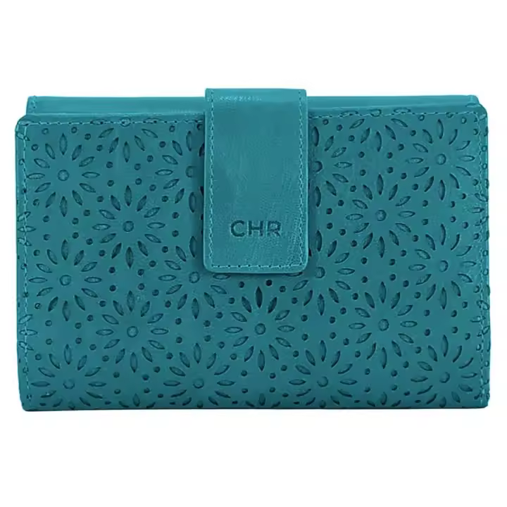 Teovel Cacharel - Billetero/Monedero Piel Vacuno de Mujer - Tamaño Pequeño - Referencia 08- Colección Jade - Medidas 12x8,5 Cm - Nueva Colección 24 -Es más caro, peroQue - 1