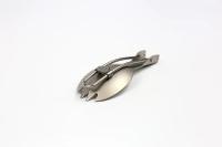 Cuchutlería De Titanio KEITH Ti5301 Spork Fork Cuchara Plegable Ligera Y Saludable Para Picnics Al Aire Libre Utensilios De Comedor Para Un Usuario - details 3