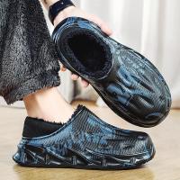 Zapatillas De Invierno Para Hombre Con Plush EVA Impermeables Antideslizantes Para Interior Y Exterior Casual Unisex Talla Verdadera - details 10