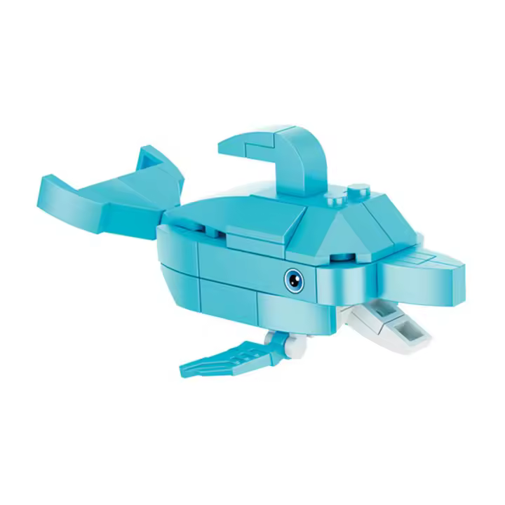 Bloques De Construcción Tema Jardín De Vegetales Y Animales Lindos Dragonfly Spider Mantis Centipede Grasshopper Honeybee Para Niños Mayor De 6 Años Material ABS Sin Batería - 1