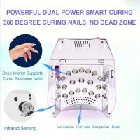 Secador De Uñas LED Profesional Recargable 98W Con Doble Luz Duradero Alta Calidad Luz De Espejo Interior Bajo Calor Modelo De Secado De Gel UV - details 4