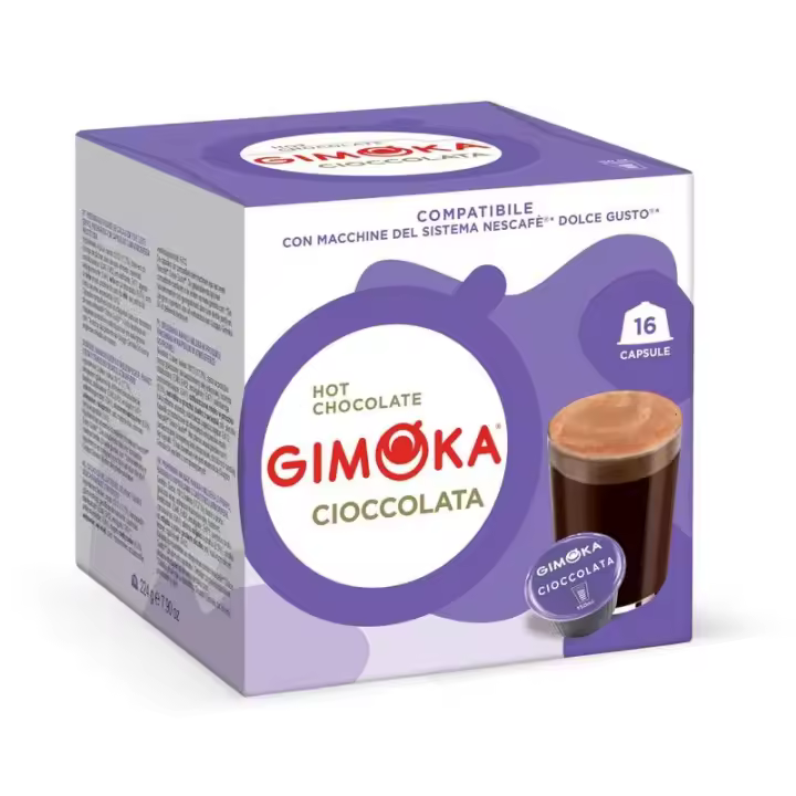Cápsulas Dolce Gusto Gimoka Cioccolata compatibles  16 unidades - 1