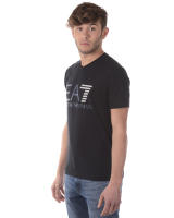 Emporio Armani EA7 Camiseta Algodón Hombre Negro 3 ZPT34PJ20Z 1200 - details 3