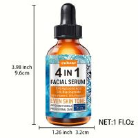 Suero facial con vitamina C, Suero facial con ácido hidrófugo, Suero facial antienvejecimiento con niacinamida, vitamina C y E, Suero hhydratant facial, 1 onza líquida, 30 ml - details 6