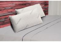 Pack 2 Almohadas  Viscoelástica Carbono  Firmeza Media Desenfundable Efecto anti-stress - details 0