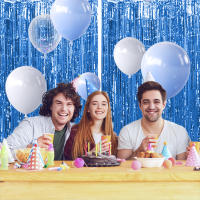 Juego De 1 Pieza De Cortina De Foil Dorado De 9.8 Pies Para Fondo De Fotografía De Cumpleaños Decoración De Fiesta Streamers De Aluminio - details 20