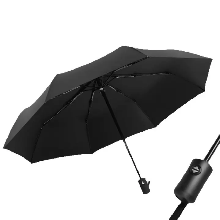 Stormproof hasta 140 km/h, Paraguas plegable a prueba de la Tormenta de Viento, Ope Automático - 1