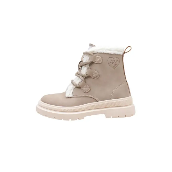 Botín Plano Garvalín 231560 B Beige para Niña - 1