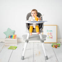 Olmitos – Trona Multifunción 5 en 1 – Convertible en Trona, asiento elevador/alzador, taburete, mesa y silla infantil – Hasta los 25kg - Adaptable a la etapa del bebe… - details 1