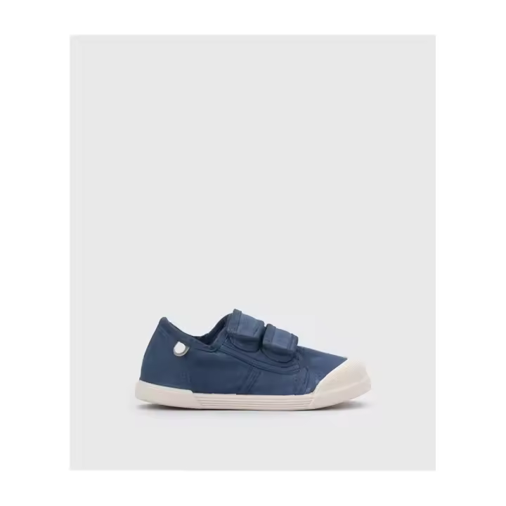 Zapatillas de lona niño IGOR S10333-003 LONA VELCROS MARINO BAREFOOT 34722 25V - 1