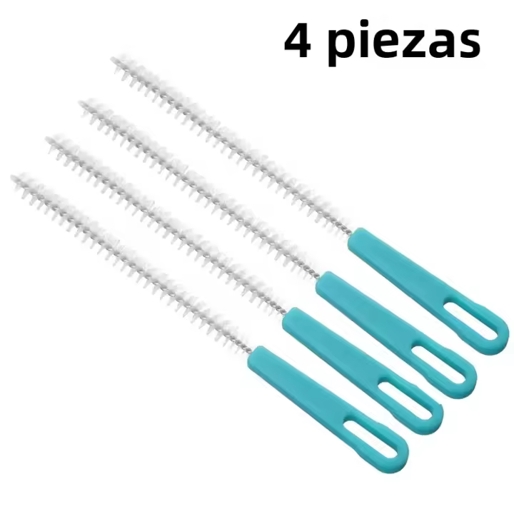 Cepillo De Limpieza Multifuncional Para Botellas De Algodón Y Botellas De Bebida Cepillo De Limpieza De Acero Inoxidable Para Limpieza De Tiras De Bebida Y Botellas De Alimentación - 1