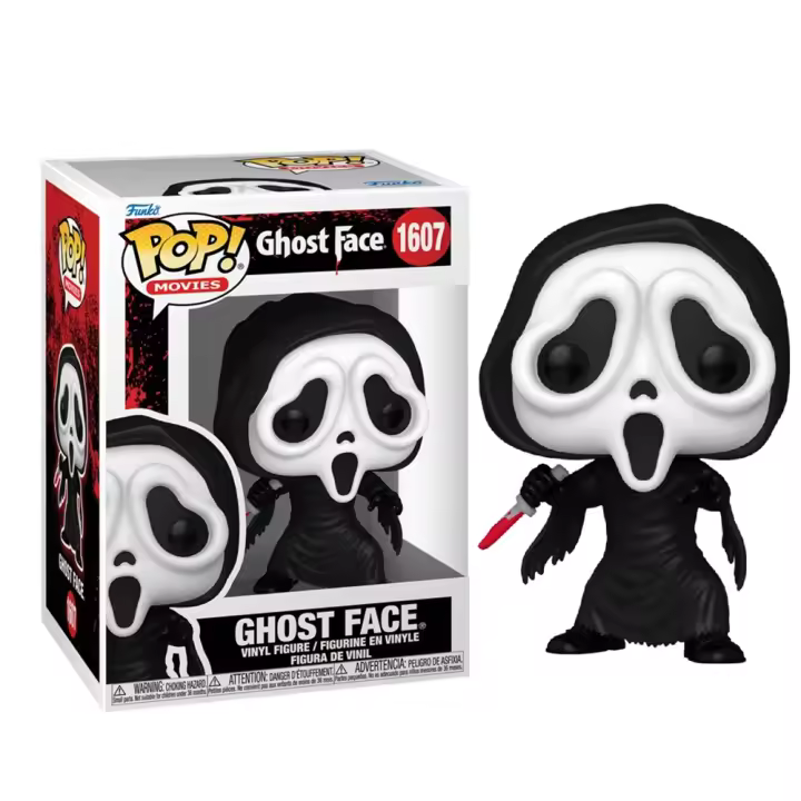 FUNKO POP! SCREAM – GHOSTFACE, 80696, Nº1607, TIENDA CON LICENCIA OFICIAL - 1