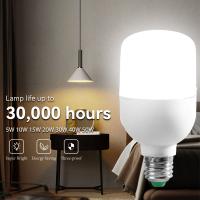Bombilla LED E27 30/40/50W 180-265V Ahorro De Energía Para Decoración De Hogar Sala De Estar Baño Cocina Iluminación Interior - details 0