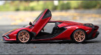 Bburago 1:25 Lamborghini Sian FKP 37 Coche Deportivo De Aleación Vehículos De Cera Coleccionables Juguetes Modelo Voiture Regalos - details 8