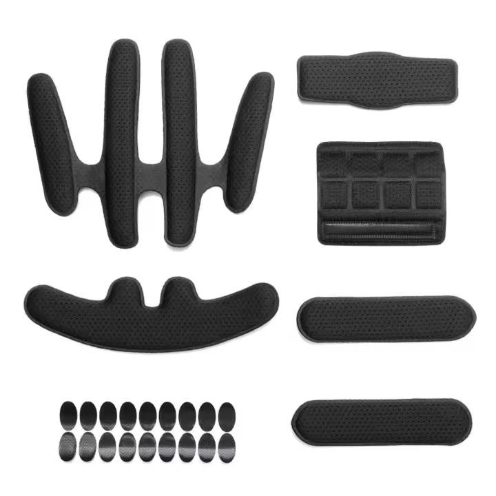 Kit De Almohadillas Para Casco De Motocicleta Y Ciclismo 24 Piezas Set De Espuma Universal Para Reemplazo De Esponja Sellada Adecuado Para Mayores De 14 Años - 1