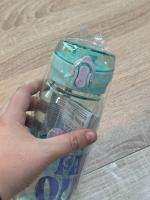 Botella de agua Princesas Disney Transparente con pajita 600ml - details 5