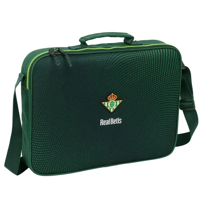 Cartera Extraescolares Resistente Agua Real Betis Balompie 38x6x28cm - 1