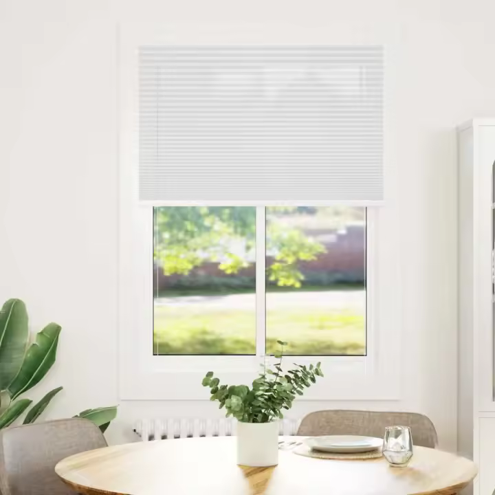 Estor Plisado blanco 85x150 cm Tela Ancho 84,4 cm Poliéster - 1