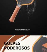 Pala De Pickleball LOCO 2.0 Boomstik Gen5 Con Estructura Bread And Butter Pared De Buffer EVA Núcleo De Espuma EPP Y Fibra De Carbono T700 - details 4