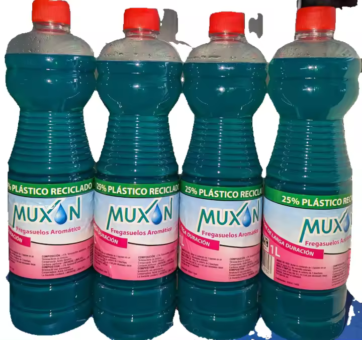 FREGASUELOS AROMATICO PINO LARGA DURACION  MUXAM 1L PACK 4 UNI - 1