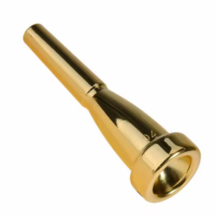Boquilla De Trompeta Profesional Gold Plated 3C 5C 7C Calidad Superior Para Jugadores Avanzados - 1