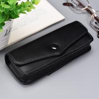 Estuche De Gafas De Cuero Para Hombres Estuche Portátil De Leder Para Lentes De Lectura Almacenamiento Y Transporte De Teléfonos Y Herramientas - details 7