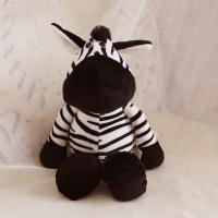 Muñeco De Peluche Realista De 25cm León Tigre Elefante Mono Leopardo Ganso Zorro Juguete De Peluche Simulación Animales Selváticos Para Regalo De Niños - details 9
