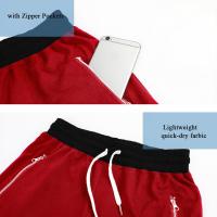 Shorts De Baloncesto Para Hombre Deporte Fitness Verano Malla Secado Rápido Pantalones Casuales Transpirables Talla Media - details 3